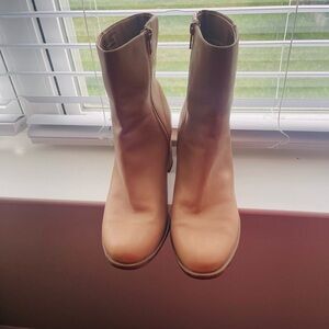 a new day Tan Ankle Booties